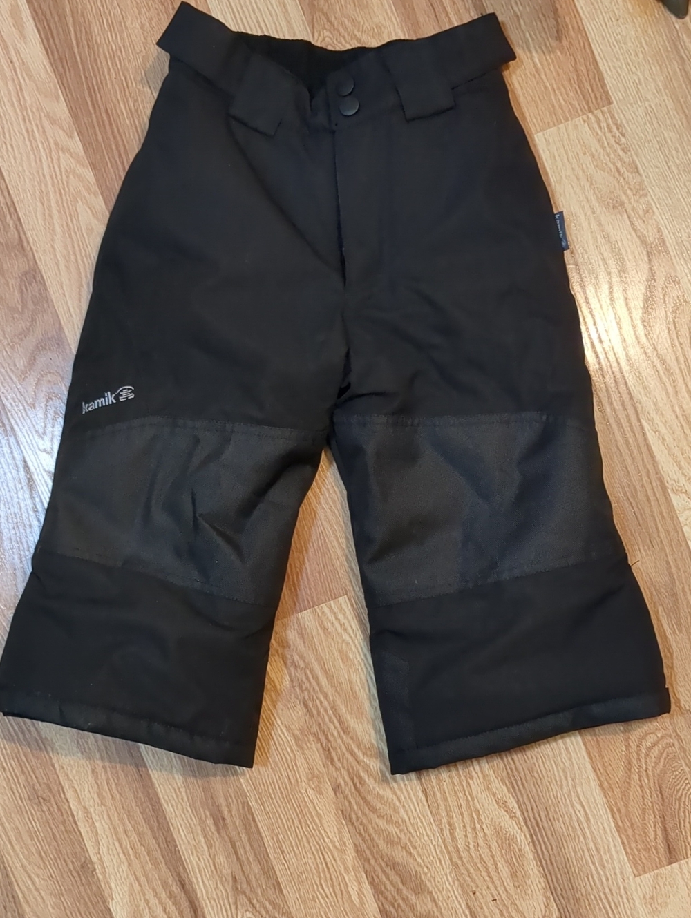 Kamik Kids Black Insulated Snow Pants 24 Mo